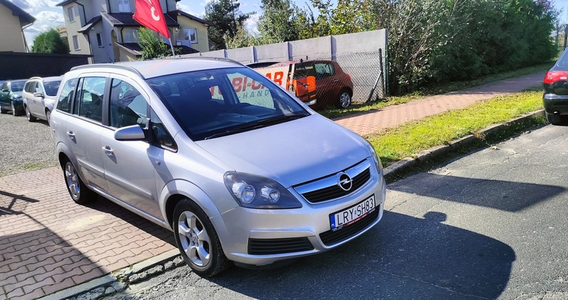 Opel Zafira cena 11999 przebieg: 249000, rok produkcji 2005 z Trzcianka małe 667